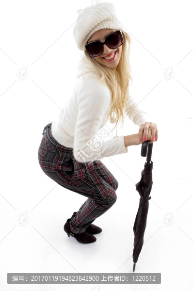 幸福女性的側(cè)面觀