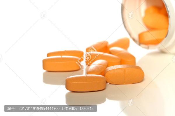 黃色的藥片