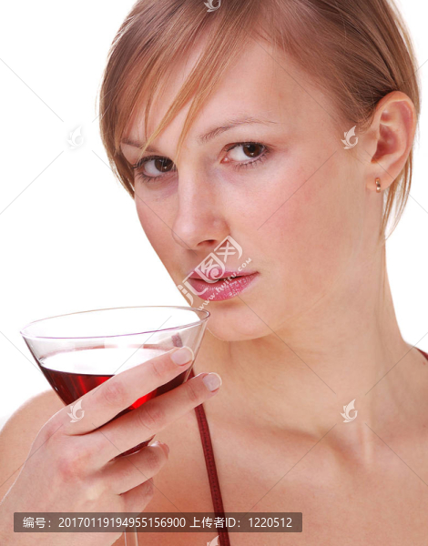 雞尾酒玻璃女孩