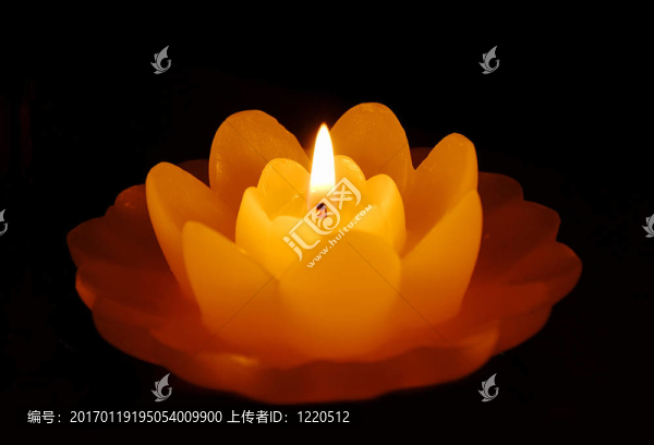 燃燒的蠟燭