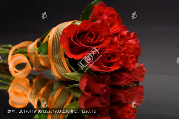 橙色的紅玫瑰