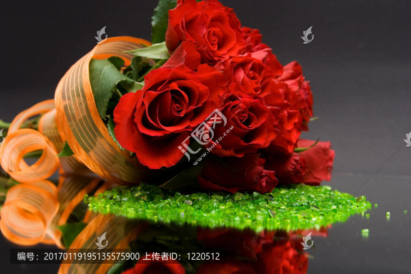 橙色的紅玫瑰