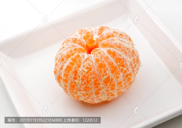 一盤新鮮的Tangerine夜店。