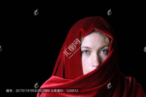特寫(xiě)年輕漂亮的女人