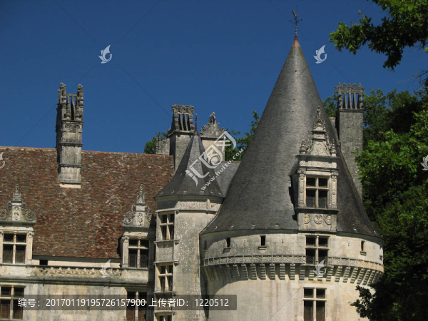 城堡puyguilhem
