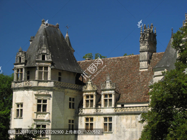 城堡puyguilhem
