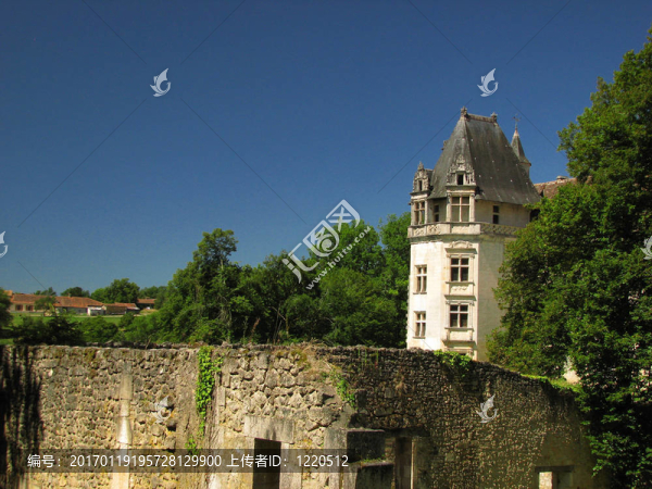 城堡puyguilhem
