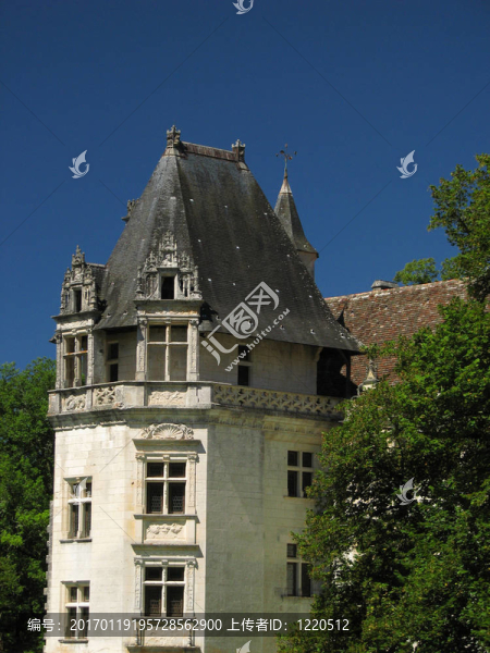 城堡puyguilhem