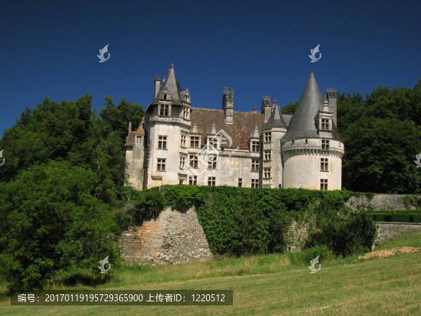 城堡puyguilhem