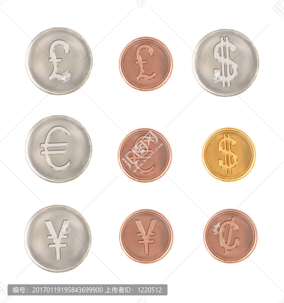不同貨幣符號(hào)