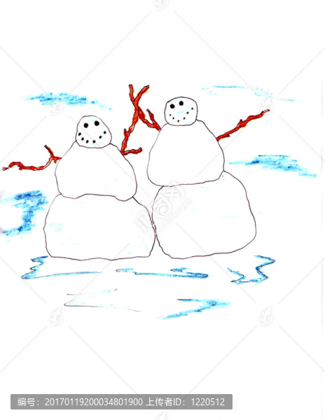 快樂的雪人