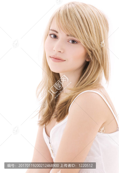 可愛的少女