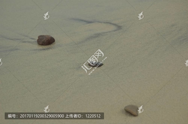 海灘上的鵝卵石