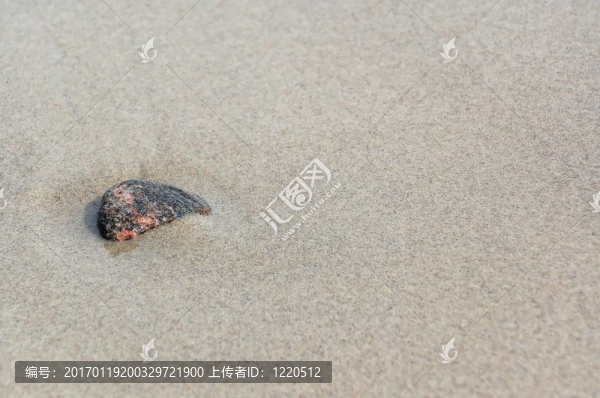 海灘上的鵝卵石