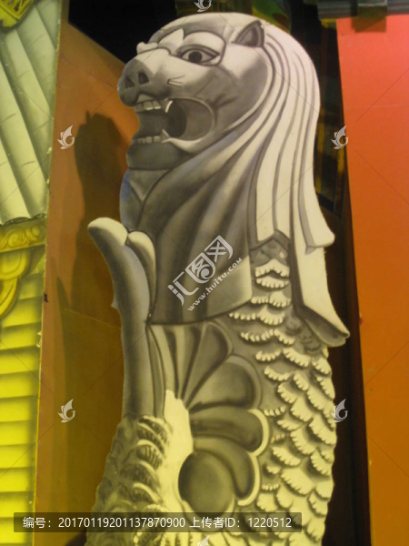 副本的魚尾獅