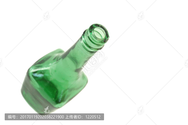 綠色的瓶子