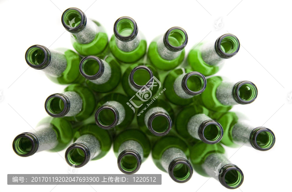 酒精飲料-空啤酒瓶