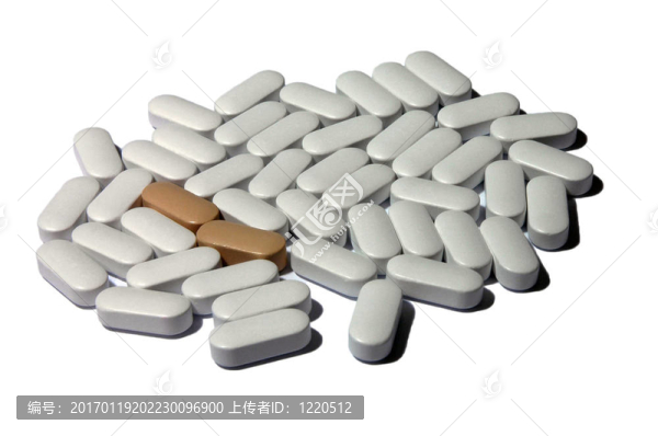醫(yī)藥維生素丸；白丸組準(zhǔn)備組織進(jìn)攻，褐色的藥丸