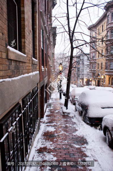 筆架山的雪
