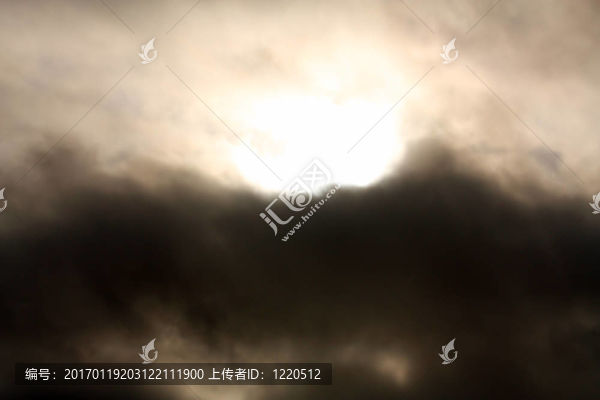 天空與烏云背景
