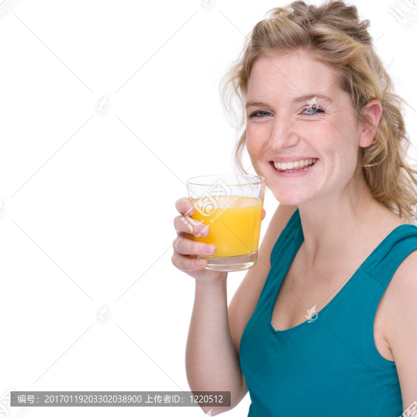 橙汁女人