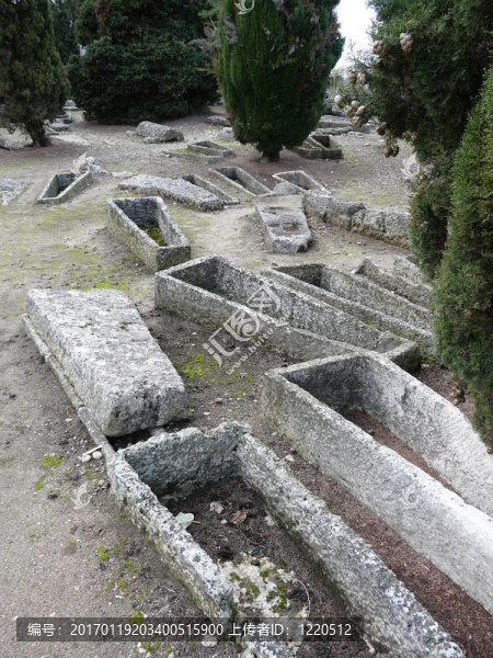 古代王朝的墓地