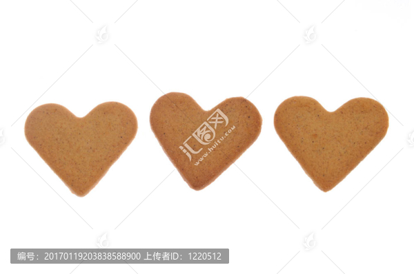 心形肉桂餅干