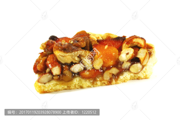 核桃餅和什錦堅果和焦糖