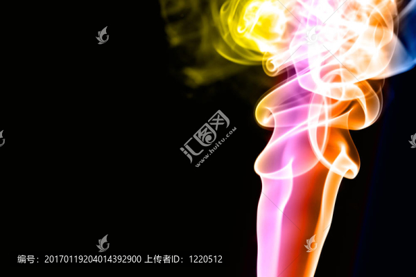 彩色煙霧背景
