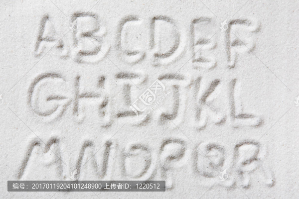 砂字母