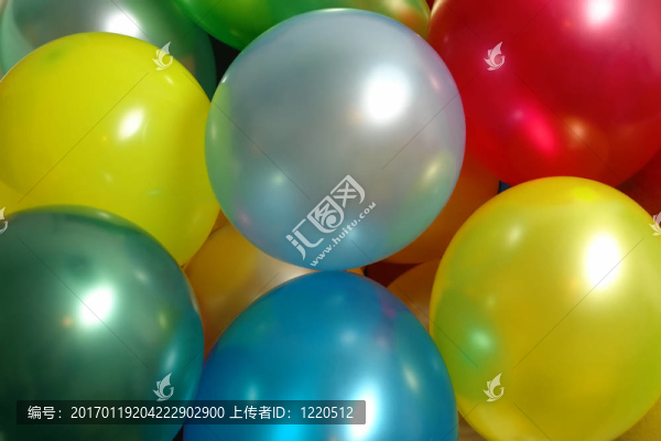 五顏六色的氣球