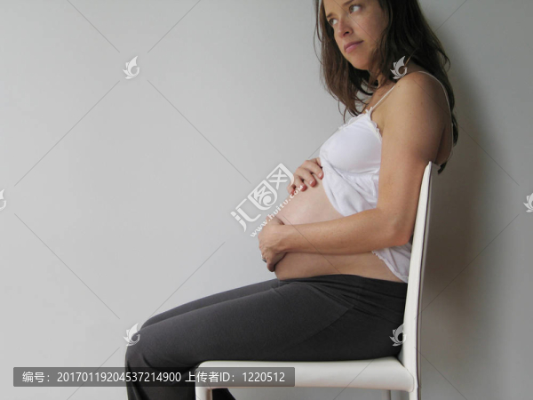 懷孕的女人