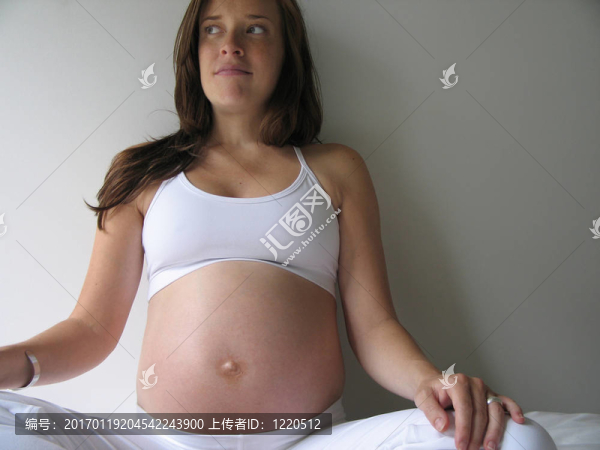 懷孕的女人