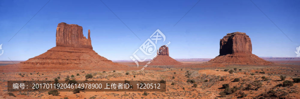 紀(jì)念碑谷的全景