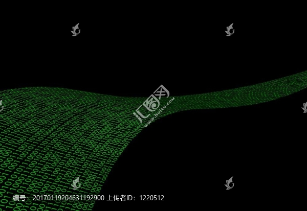 綠色矩陣背景計(jì)算機(jī)生成