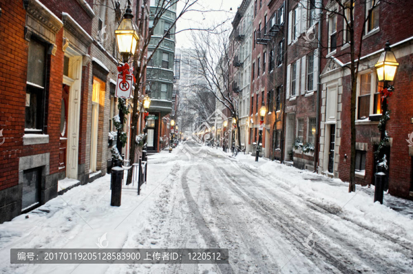下雪的下午