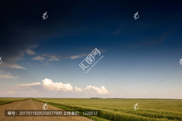 草原風暴景觀