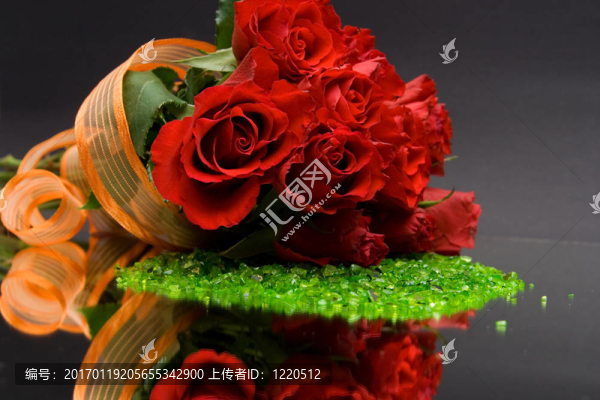 橙色的紅玫瑰