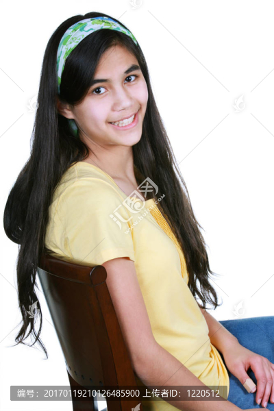 美麗的少女