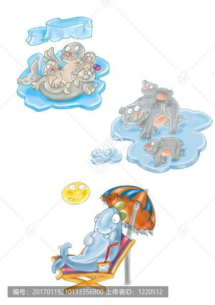 熊和海豚