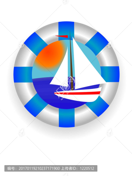 海上救生圈