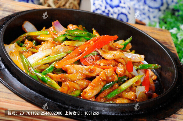 鮮椒炒肉
