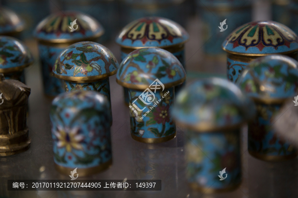 唐卡畫軸裝飾