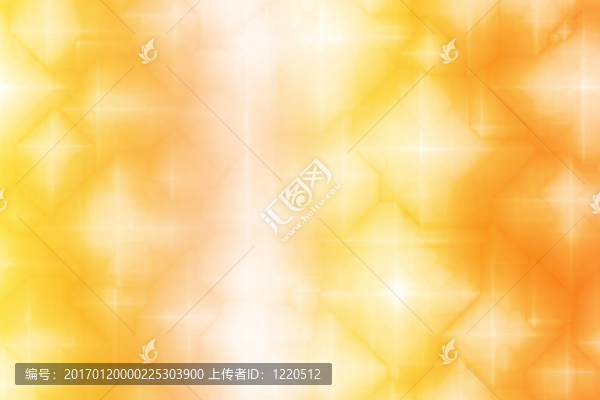 橙色白色魔幻幻想背景