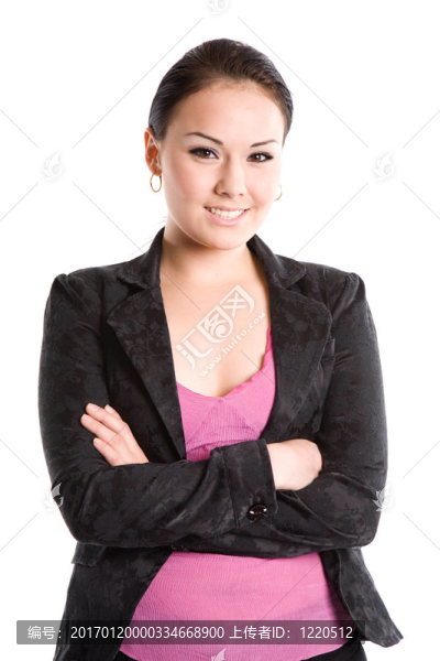 自信的女強人