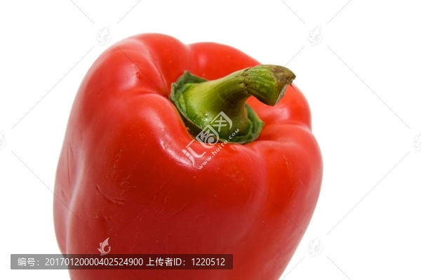 紅色多汁的辣椒