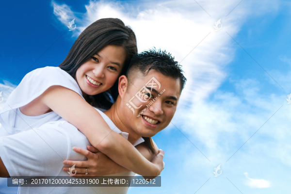 亞洲情侶浪漫