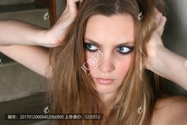 女模特