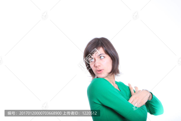 美麗的白種女人