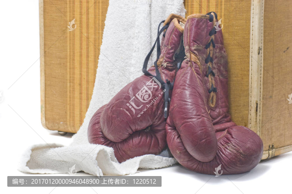 拳擊手套毛巾